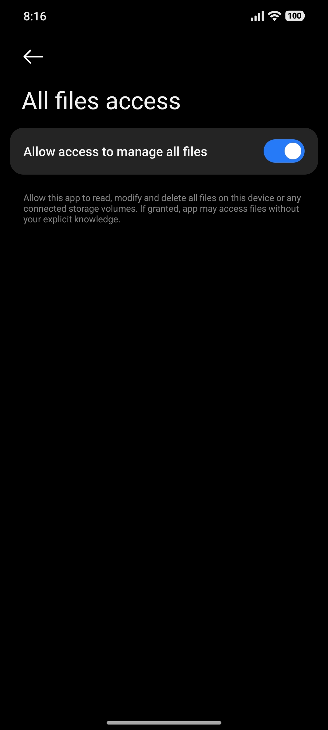 Active Authorization State